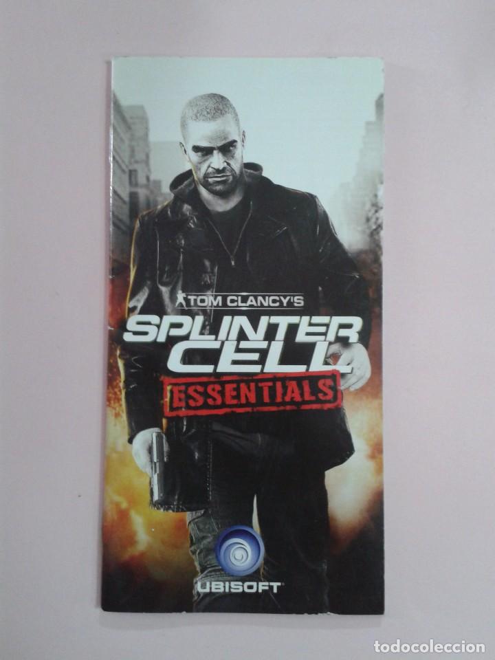 Videojuegos y consolas: SPLINTER CELL (MANUAL DE INTRUCCIONES) - Foto 1