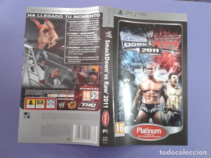 Videojuegos y consolas: SMACK DOWN 2011 (SOLO CARATULA) - Foto 1
