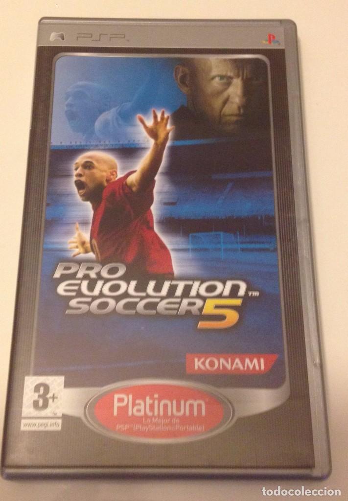 Videojuegos y consolas: PRO EVOLUTION SOCCER 5 - SONY PSP/ VG+.PEDIDO MINIMO : 5&euro; - Foto 1