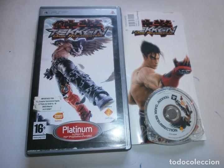 Videojuegos y consolas: TEKKEN DARK RESURRECTION PSP PAL ESP - Foto 1