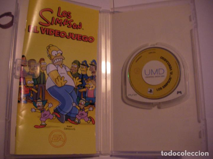 Videojuegos y consolas: JUEGO PSP LOS SIMPSON - Foto 2
