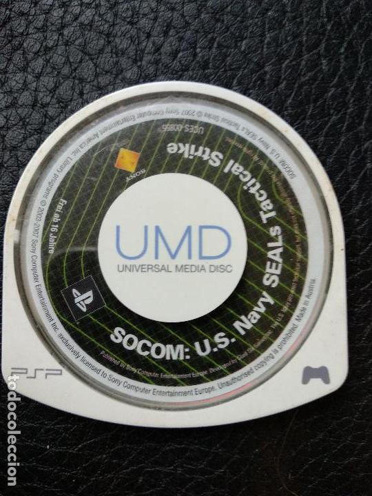 Videojuegos y consolas: socom navy seals tactical strike psp - Foto 1