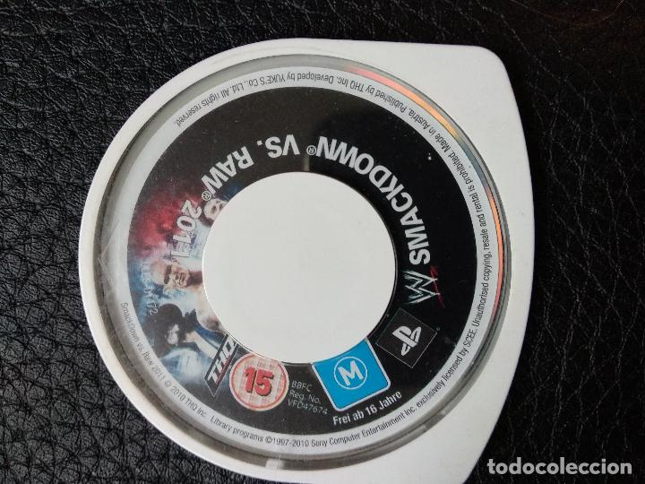 Videojuegos y consolas: JUEGO PSP SMACK DOWN VS RAW 2011 - Foto 1