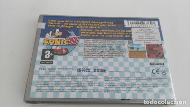 Videojuegos y consolas: juego para nokia ngage sonic - Foto 3