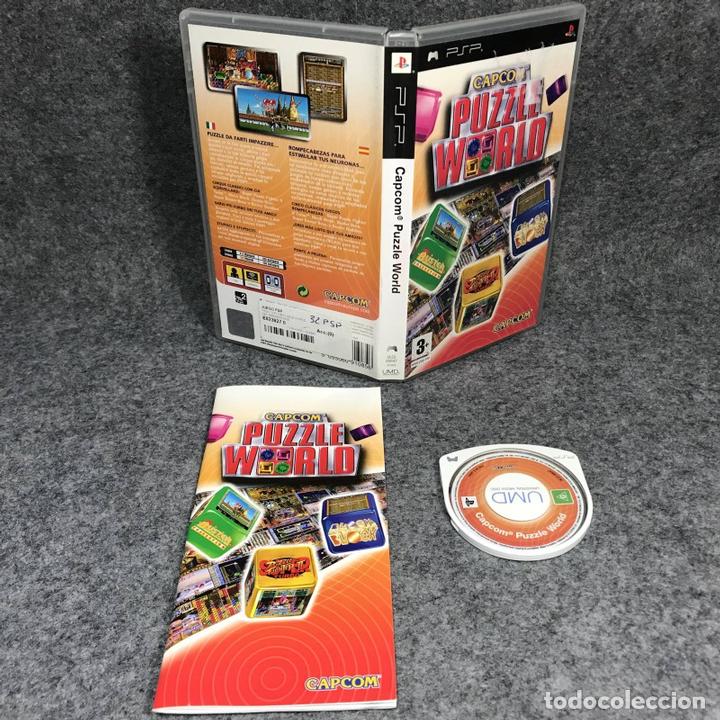 Videojuegos y consolas: CAPCOM PUZZLE WORLD SONY PSP - Foto 1
