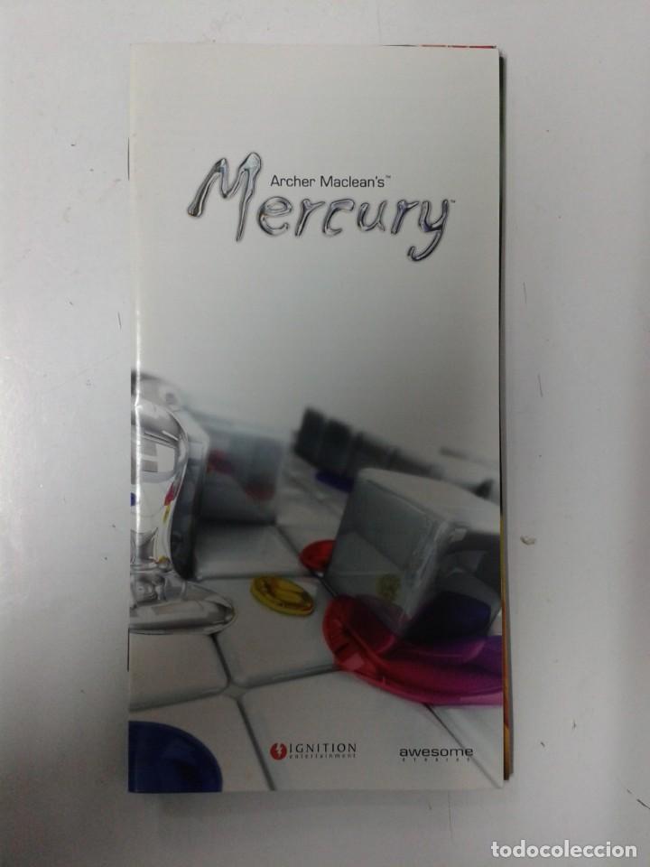 Videojuegos y consolas: MERCURY (SOLO MANUAL DE INSTRUCCIONES ) - Foto 1