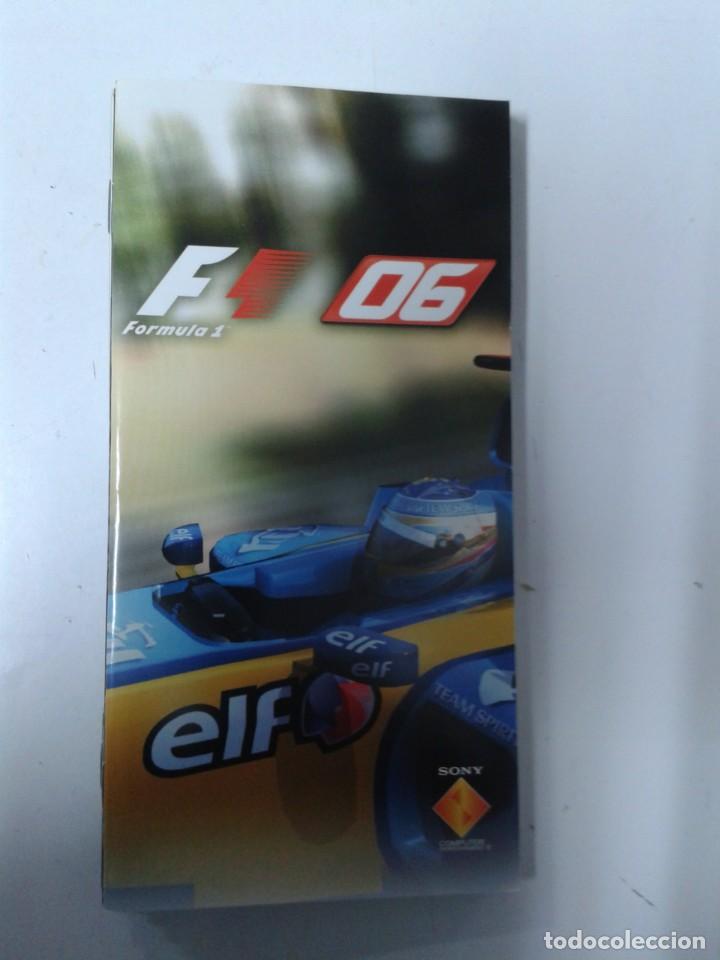 Videojuegos y consolas: F1 06 (SOLO MANUAL DE INSTRUCCIONES ) - Foto 1
