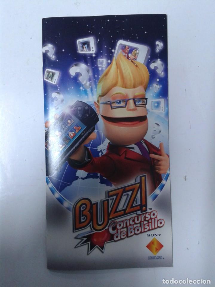 Videojuegos y consolas: BUZZ CONCURSO DE BOLSILLO (SOLO MANUAL DE INSTRUCCIONES ) - Foto 1