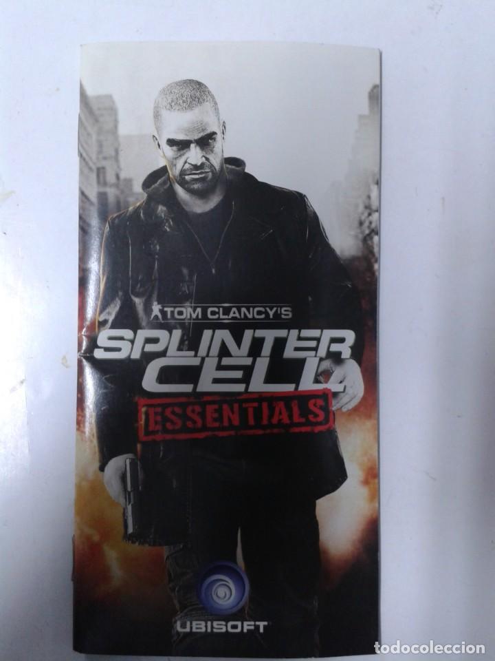 Videojuegos y consolas: SPLINTER CELL (SOLO MANUAL DE INSTRUCCIONES ) - Foto 1