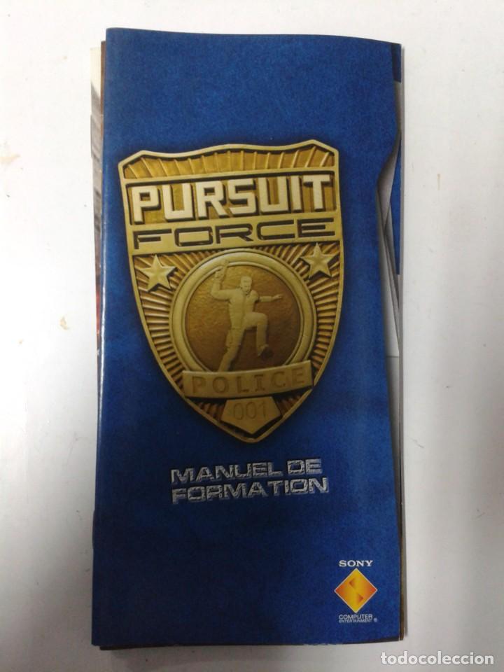 Videojuegos y consolas: PURSUIT FORCE (SOLO MANUAL DE INSTRUCCIONES ) - Foto 1