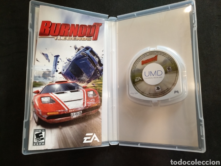 Videojuegos y consolas: juego PSP Bournout legends - Foto 2
