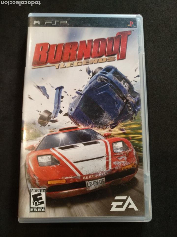 Videojuegos y consolas: juego PSP Bournout legends - Foto 1