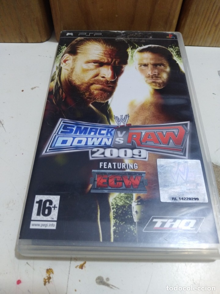Videojuegos y consolas: Juego psp smack down vs ram 2009 - Foto 1