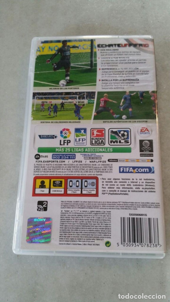Videojuegos y consolas: PSP FIFA 10 - Foto 3