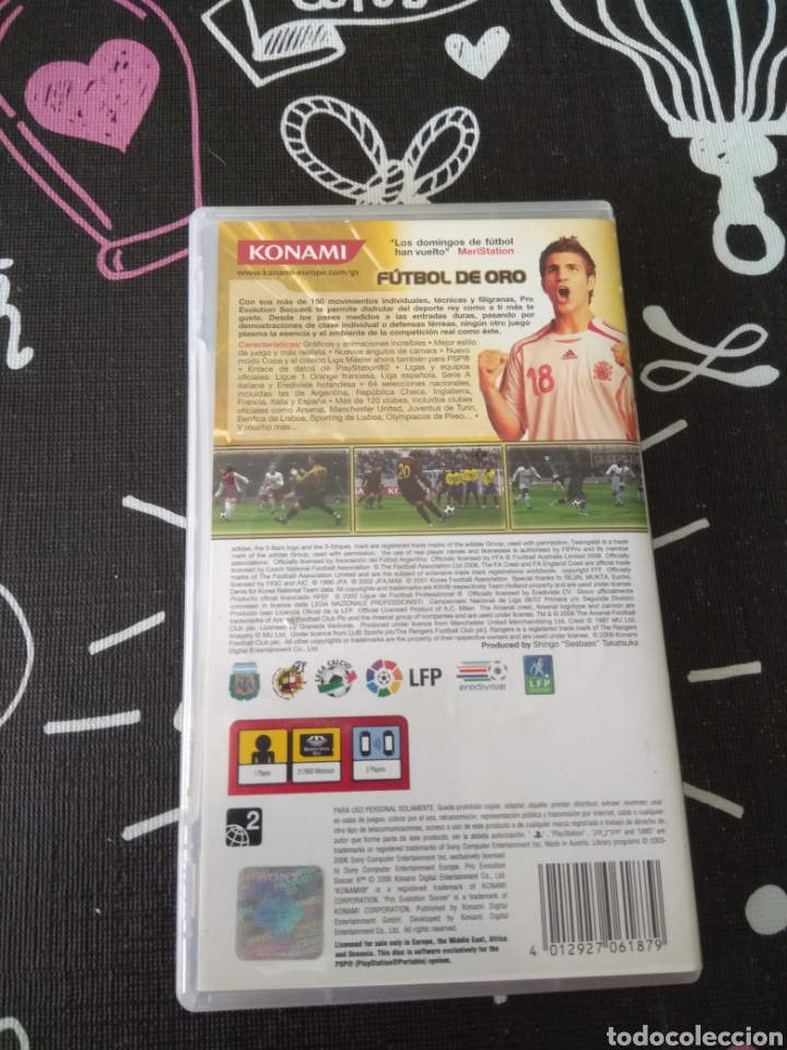 Videojuegos y consolas: Pes6. Pro evolution soccer 6. Sony Psp - Foto 2