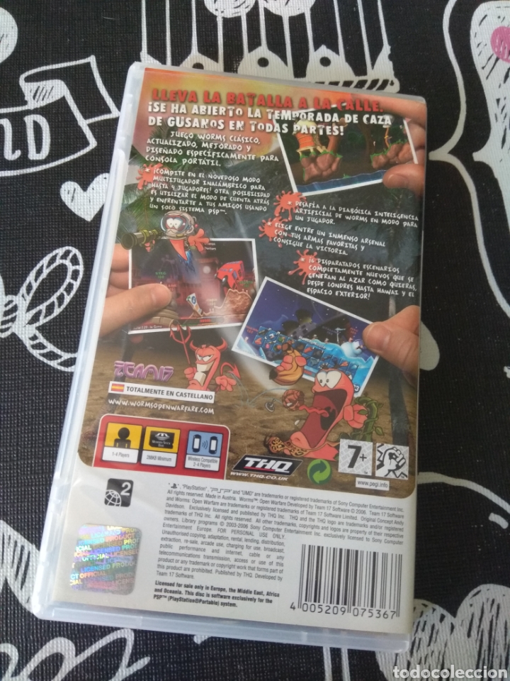 Videojuegos y consolas: Worms open warfare. Sony Psp - Foto 3