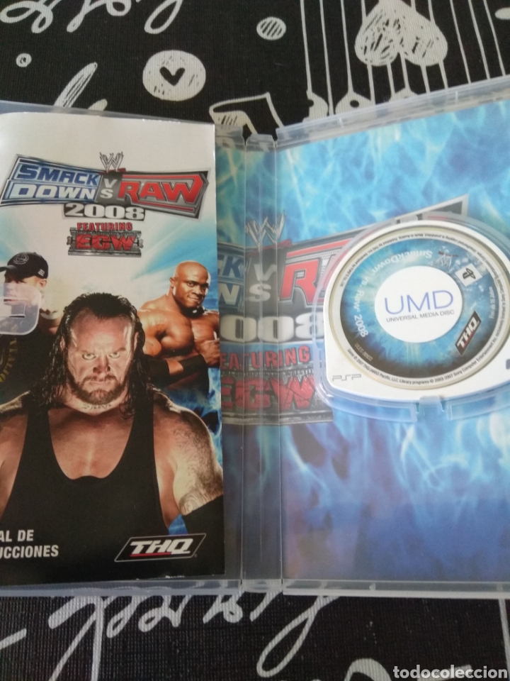 Videojuegos y consolas: Smackdown vs raw 2008. Sony Psp - Foto 4