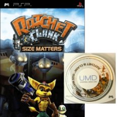 Videojuegos y Consolas: LOTE OFERTA JUEGO SONY PSP - RATCHET & CLANK - SIZE MATTERS. Lote 180152568