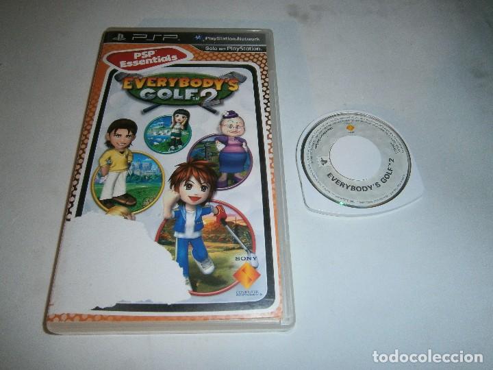 Videojuegos y consolas: EVERYBODYS GOLF 2 PLAYSTATION PSP COMPLETO - Foto 1