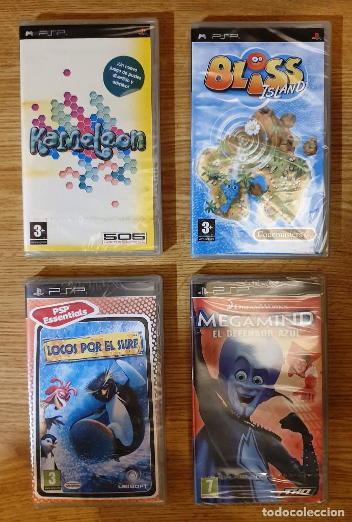 lote 4 juegos psp. kameleon. bliss island. mega - Buy Video games and  consoles PSP on todocoleccion