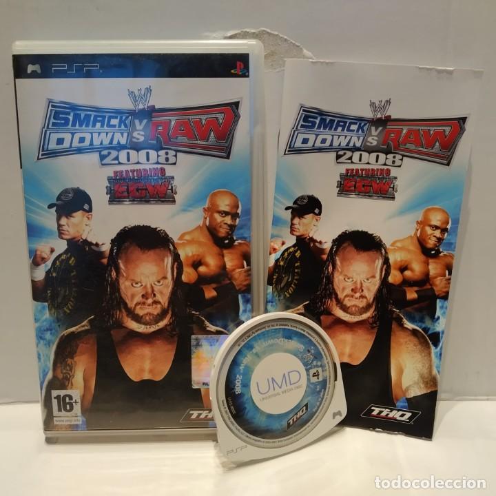 JUEGO PSP - SMACK DOWN VS RAW 2008 (Juguetes - Videojuegos y Consolas - Sony - Psp)
