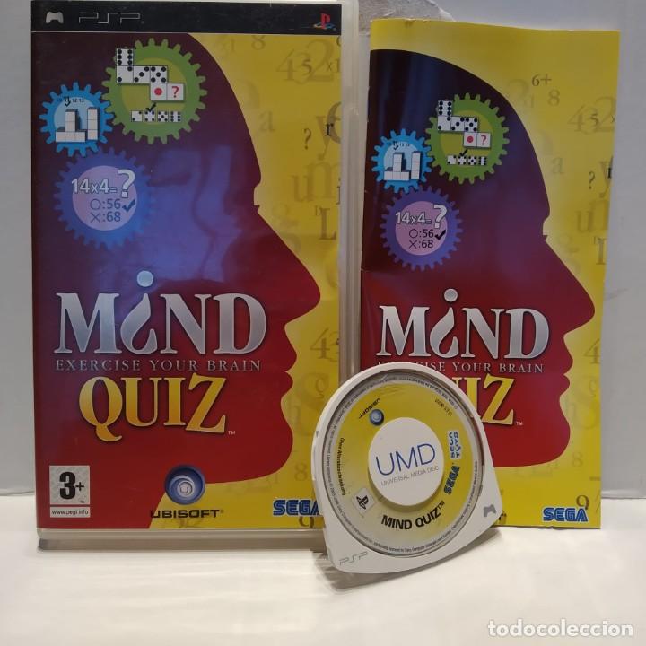 Videojuegos y consolas: Juego PSP - MIND QUIZ Exercise your mind - Foto 1