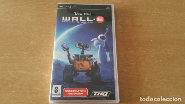 Videojuegos y consolas: WALL E PSP PAL ESPA&Ntilde;A COMPLETO - Foto 1