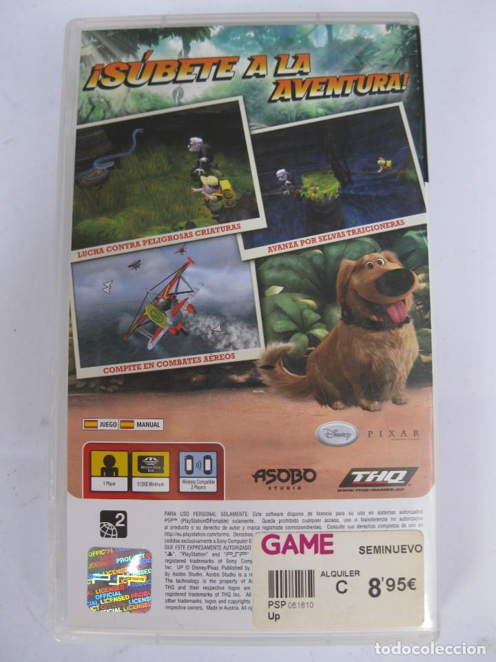 Videojuegos y consolas: UP - JUEGO PARA PSP - CON MANUAL DE INSTRUCCIONES. - Foto 3