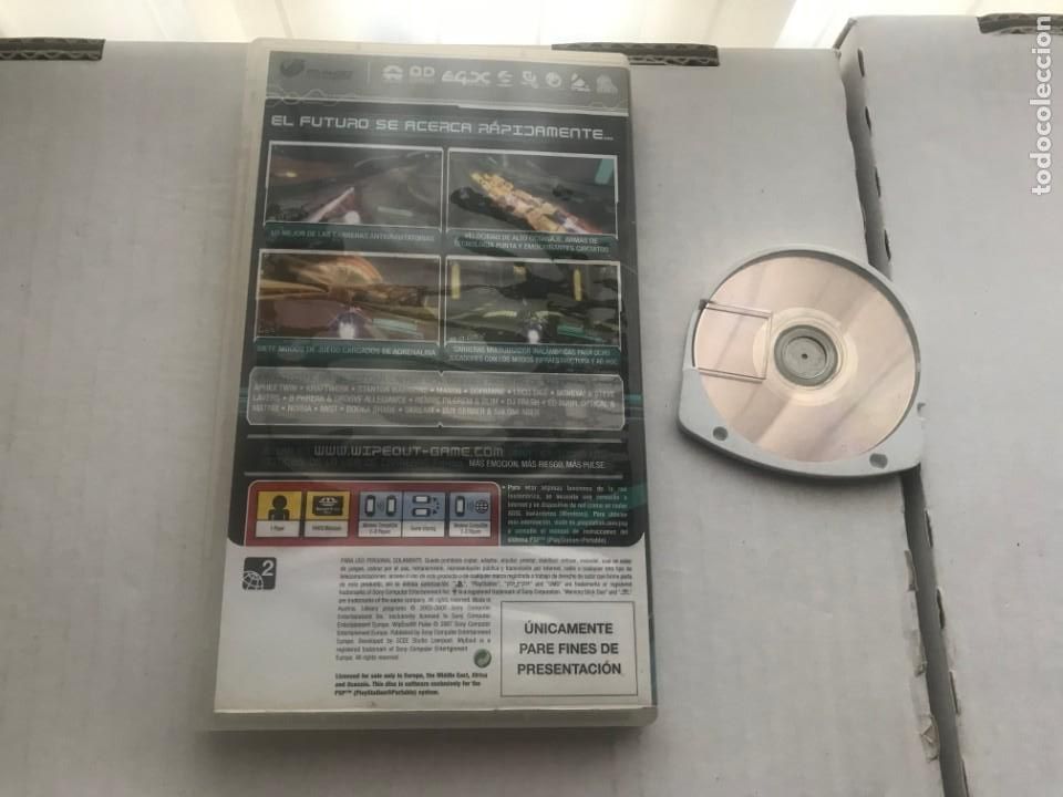 Videojuegos y consolas: WIPEOUT PULSE PSP KREATEN - Foto 2