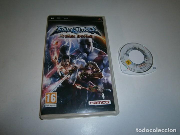 Videojuegos y consolas: SOUL CALIBUR BROKEN DESTINY PSP - Foto 1