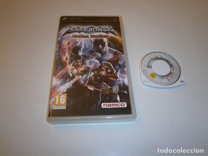 Videojuegos y consolas: SOUL CALIBUR BROKEN DESTINY PSP - Foto 1