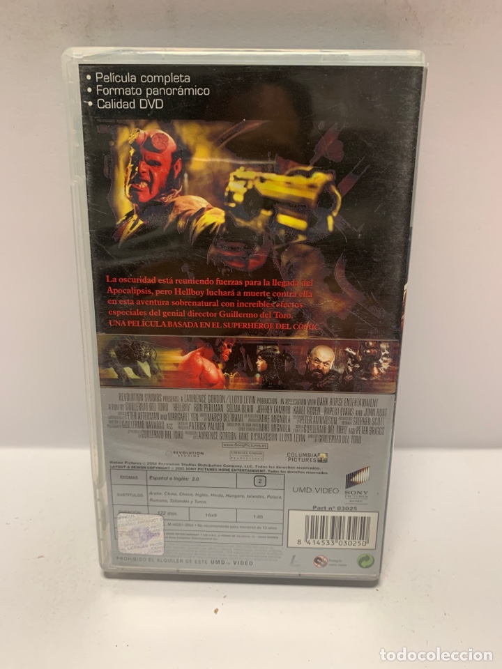 Videojuegos y consolas: PSPREF.13 hellboy UHD PEL&Iacute;CULA SEGUNDA MANO - Foto 2