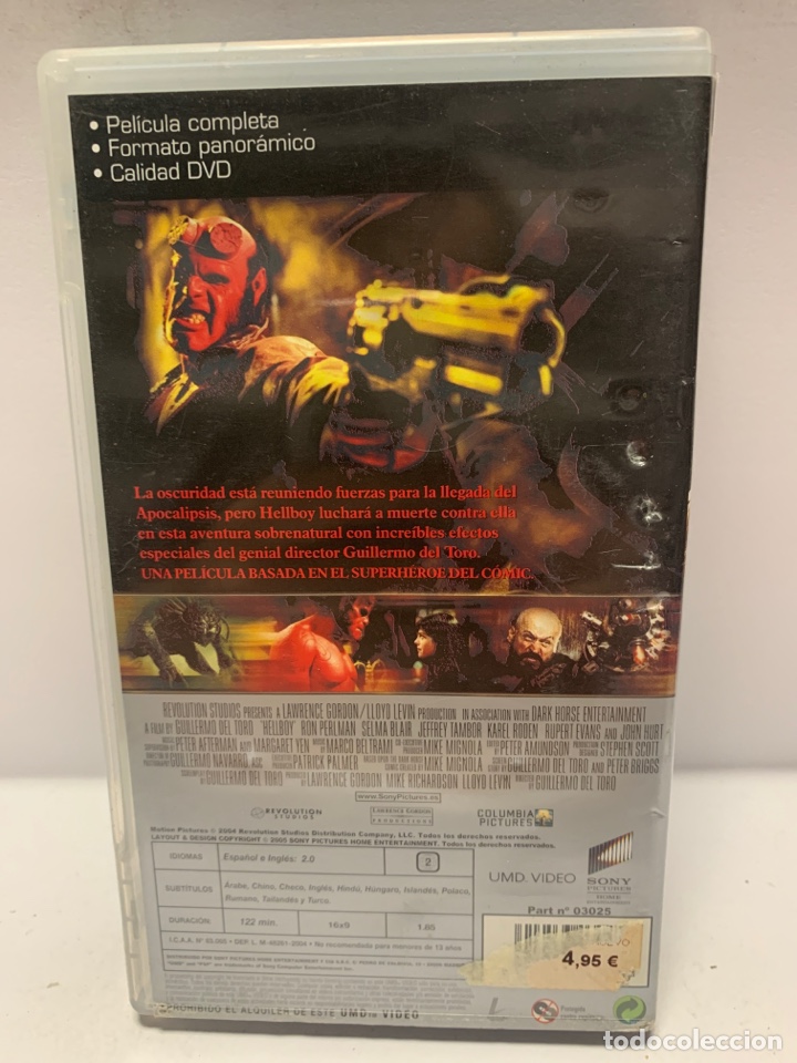 Videojuegos y consolas: PSPREF.35 hellboy UHD PEL&Iacute;CULA SEGUNDA MANO - Foto 2