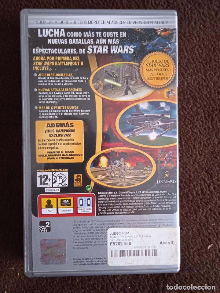 Videojuegos y consolas: Star Wars Battlefront II psp - Foto 3