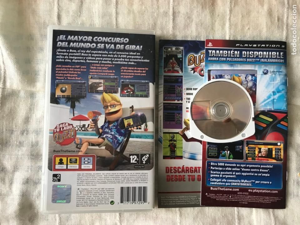 Videojuegos y consolas: BUZZ CONCURSO DE BOLSILLO PSP KREATEN - Foto 2