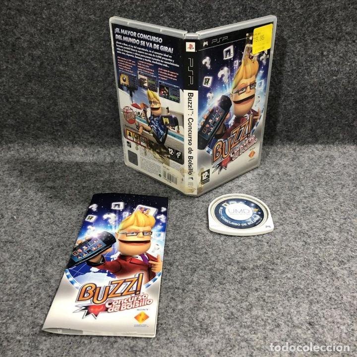 Videojuegos y consolas: BUZZ CONCURSO DE BOLSILLO SONY PSP - Foto 1
