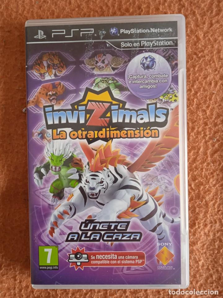Videojuegos y consolas: INVIZIMALS LA OTRA DIMENSI&Oacute;N PSP SONY - Foto 1