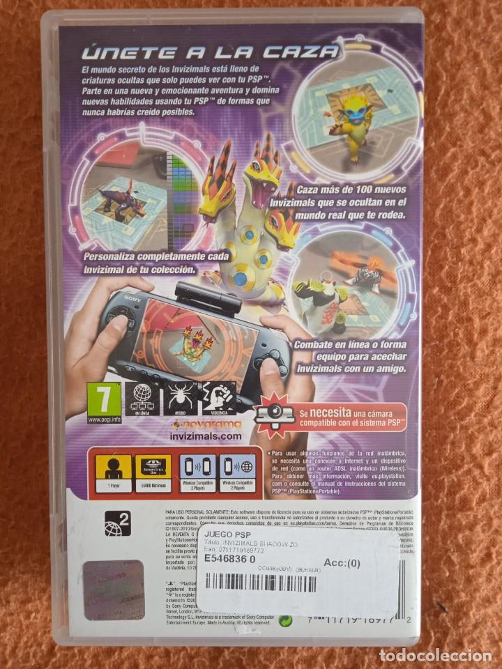 Videojuegos y consolas: INVIZIMALS LA OTRA DIMENSI&Oacute;N PSP SONY - Foto 3