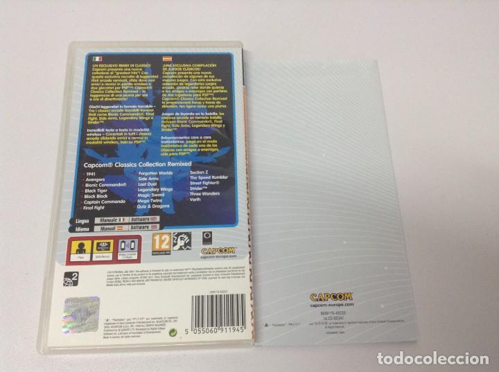 Videojuegos y consolas: CAPCOM CLASSICS COLLECTION REMIXED . IMPORTANTE , NO INCLUYE EL JUEGO - Foto 2