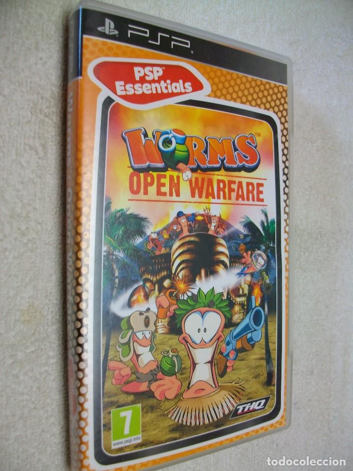 Videojuegos y consolas: Worms 2: Open Warfare PSP - Foto 1