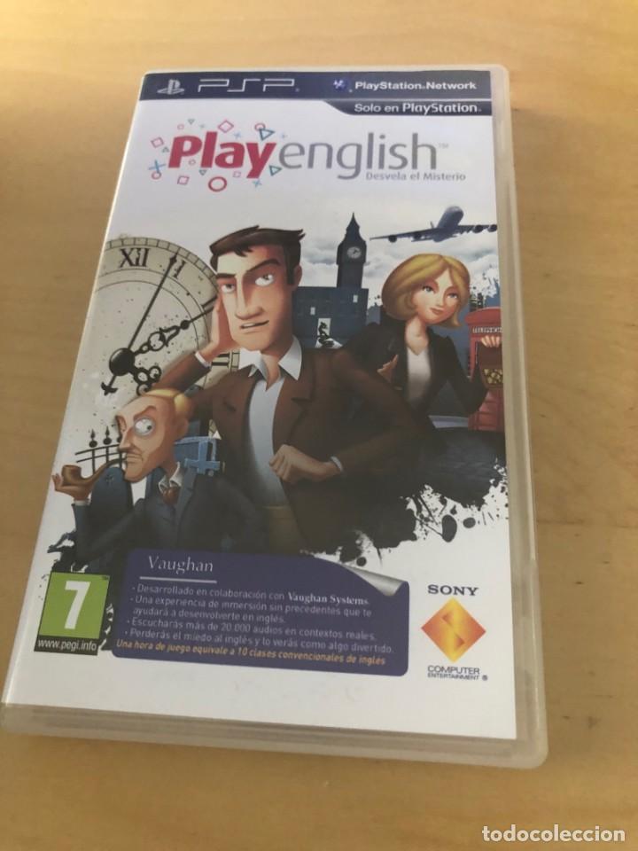 Videojuegos y consolas: PLAY ENGLISH PSP - Foto 1