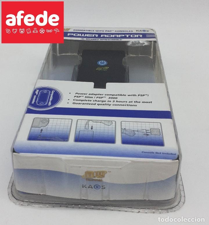 Videojuegos y consolas: ADAPTADOR DE CORRIENTE COMPATIBLE CON PSP. KAOS VIDEOGAMES. - Foto 1