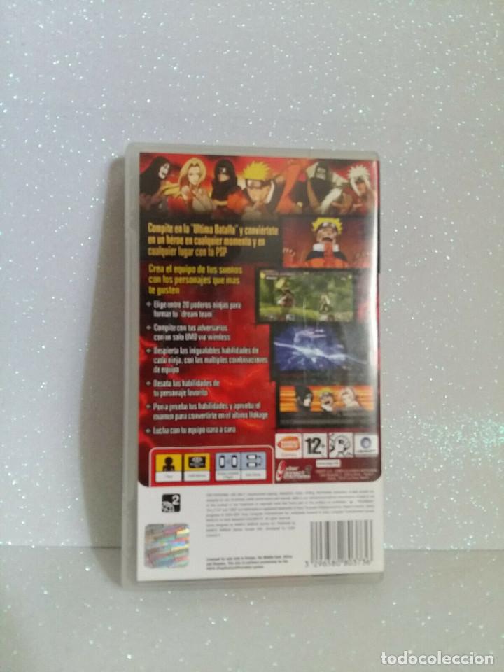 Videojuegos y consolas: NARUTO ULTIMATE NINJA HEROES PSP COMPLETO - Foto 3