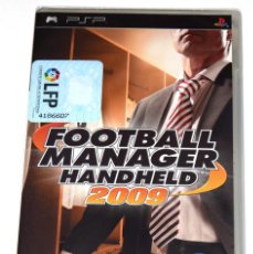 Videojuegos y Consolas: JUEGO PSP FOOTBALL MANAGER HANDHELD 2009 NUEVO PRECINTADO. Lote 283702838