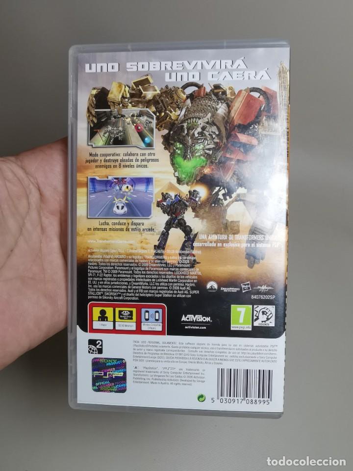 Videojuegos y consolas: Transformers - La Venganza de los Ca&iacute;dos - SONY PSP - Foto 7