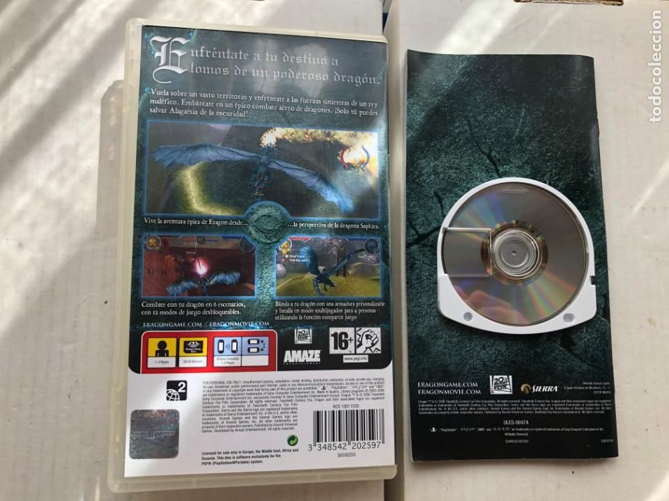 Videojuegos y consolas: ERAGON PSP KREATEN - Foto 2