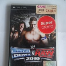 Videojuegos y Consolas: PSP SMACKDOWN VS RAW 2010. Lote 287650393
