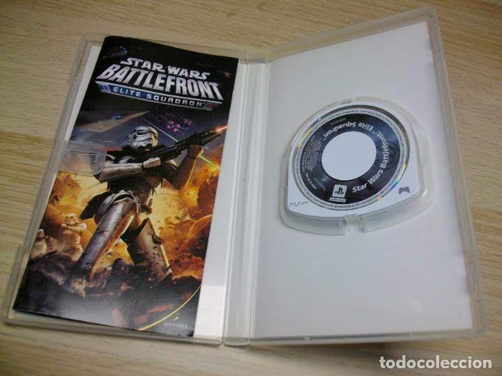 Videojuegos y consolas: Battlefront Elite Squadron JUEGO de Sony PSP - Foto 2