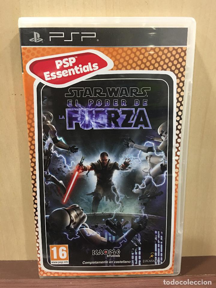 Videojuegos y consolas: Star Wars El poder de la Fuerza Essentials - PSP (2&ordf; Mano - Bueno) - Foto 1
