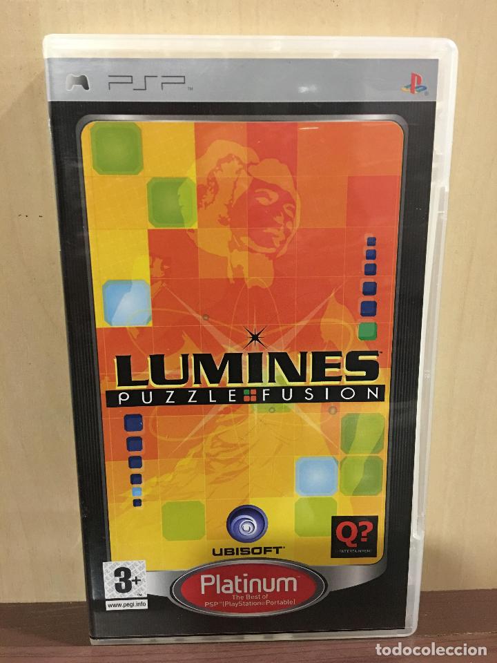 Videojuegos y consolas: Lumines - PSP (2&ordf; Mano - Bueno) - Foto 1